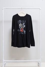 YOHJI YAMAMOTO POUR HOMME - SS24 Printed cotton longsleeves (runway)