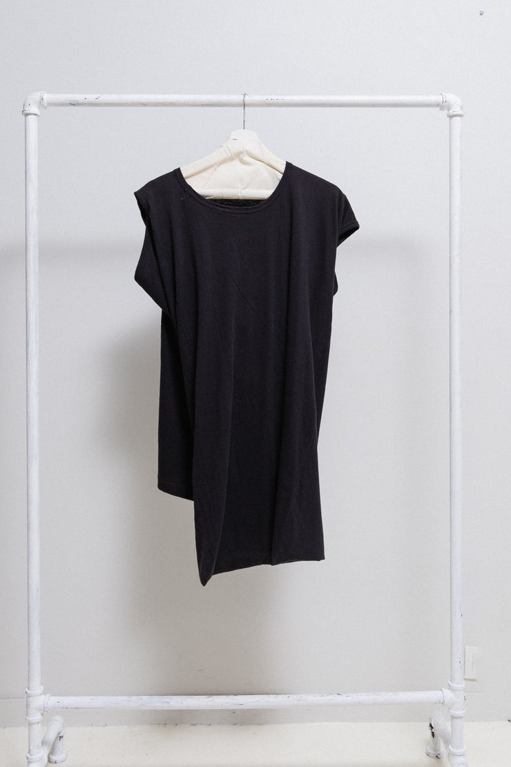 COMME DES GARCONS - Cotton top with a long back panel (90&