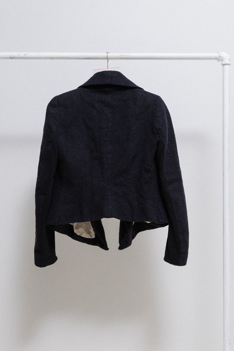 Rick Owens バラクラバ　F/W02 SPARROWS F/W2002 Rick Owens ' Sparrow ' - pigment-coated sand leather