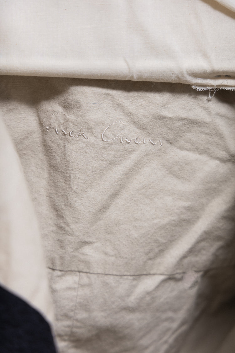 RICK OWENS - FW02 « SPARROWS » Virgin wool high neck jacket with