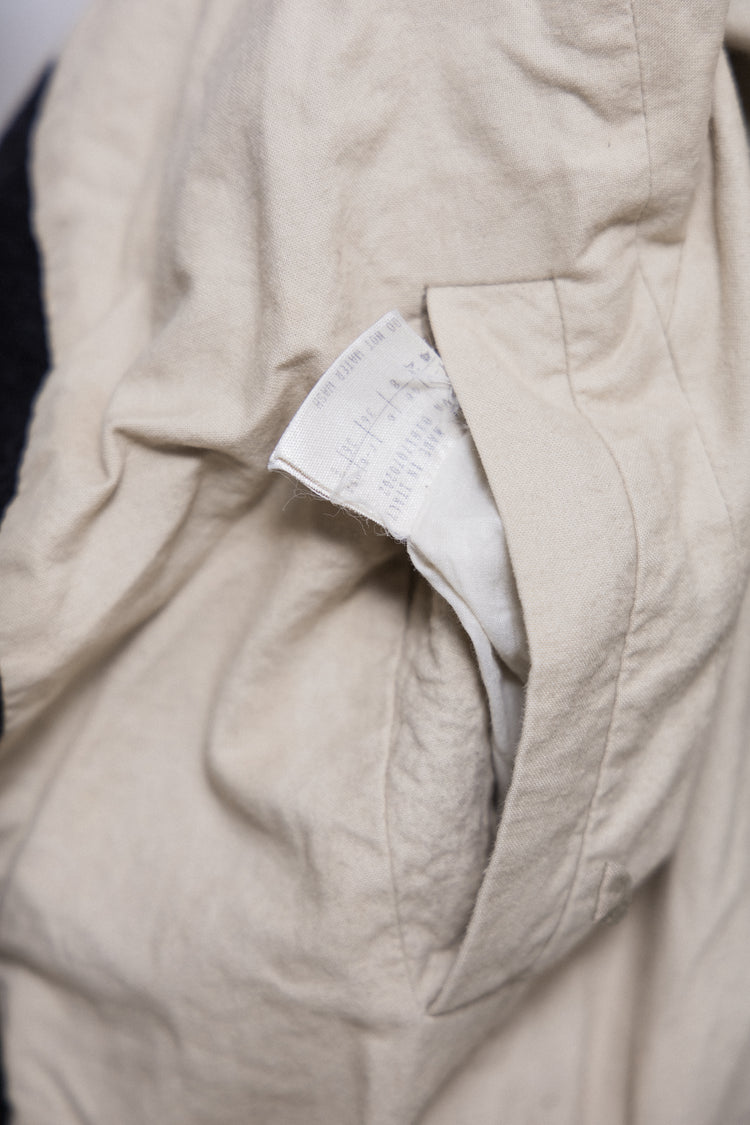 RICK OWENS - FW02 « SPARROWS » Virgin wool high neck jacket with