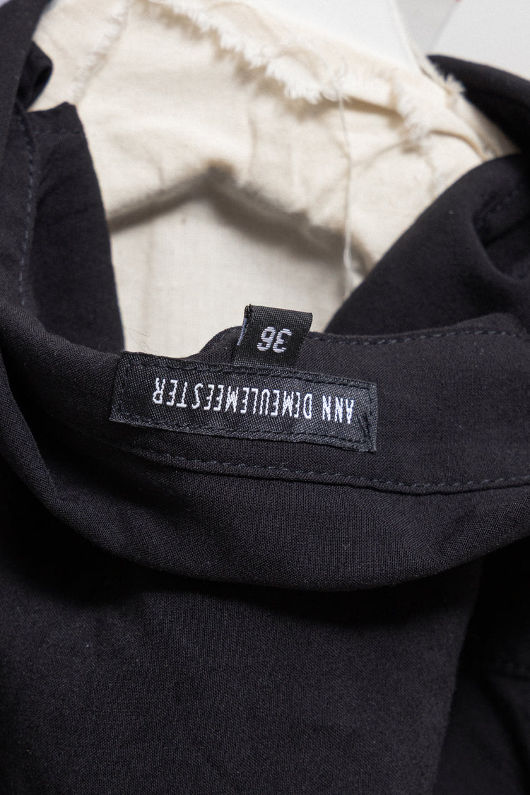 ANN DEMEULEMEESTER - SS20 Button up shirt with cutout details