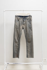 RICK OWENS DRKSHDW - Washed Detroit cut denim