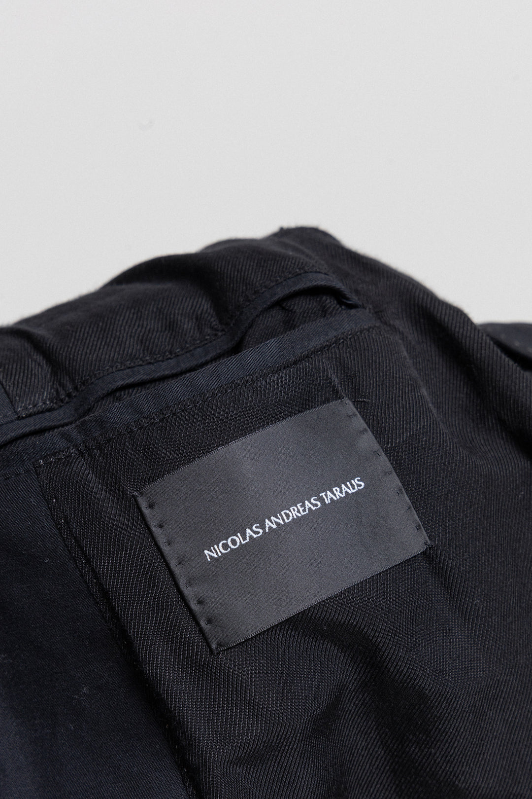 NICOLAS ANDREAS TARALIS - Cotton blend long tailored coat – L'OBSCUR