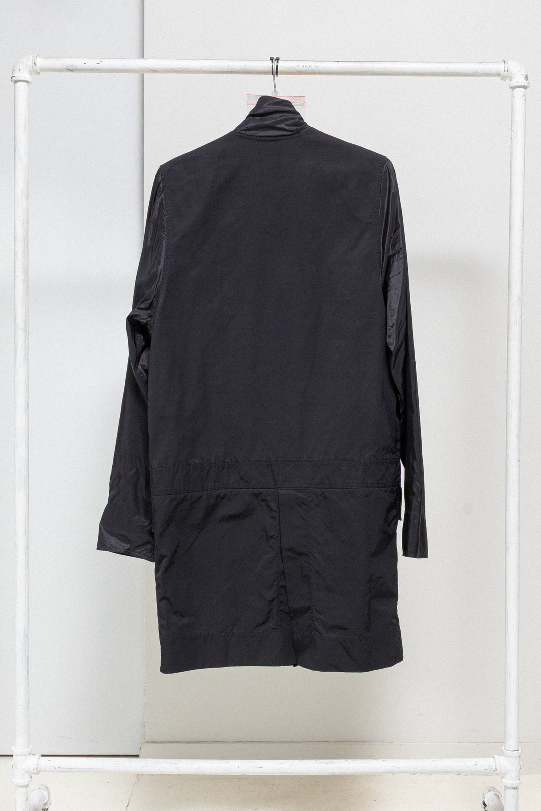 RICK OWENS - SS14 « VICIOUS » Cotton zip up jacket with nylon
