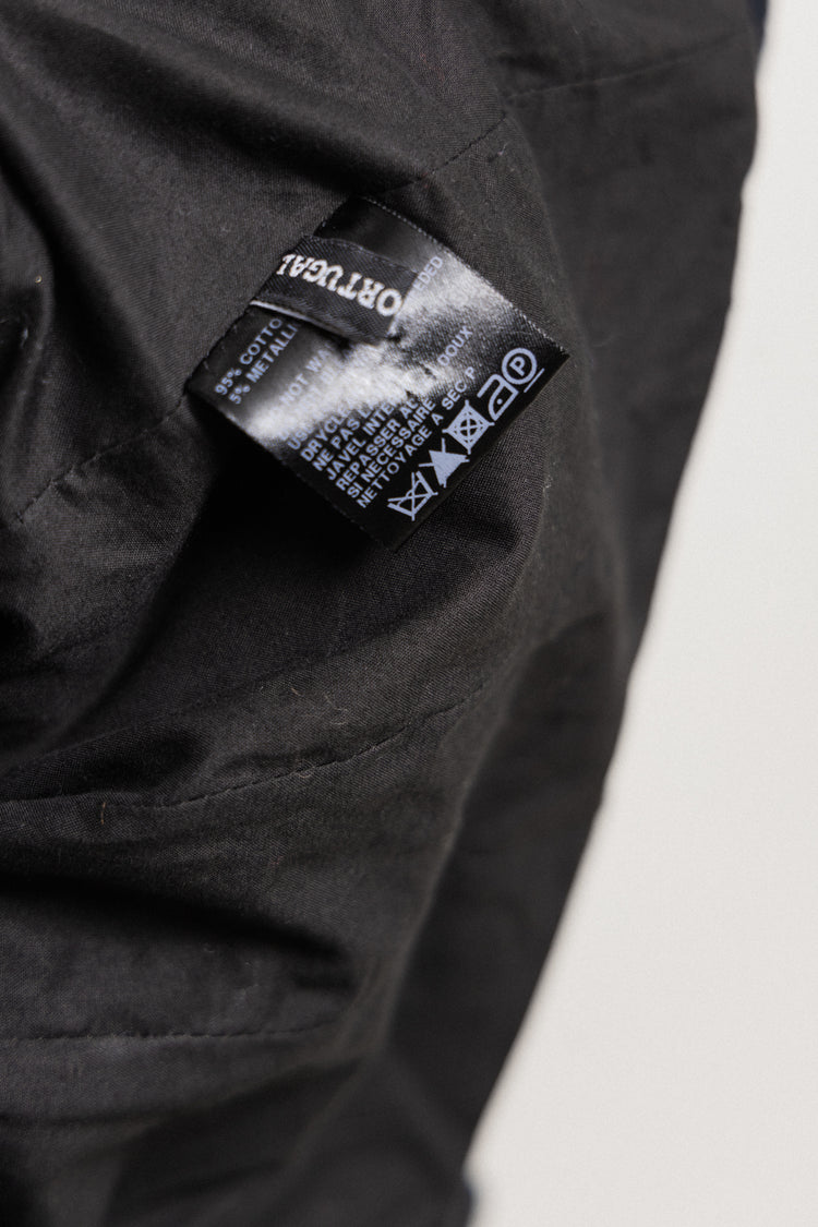 ANN DEMEULEMEESTER - FW08 Thick cotton jacket with 3D collar