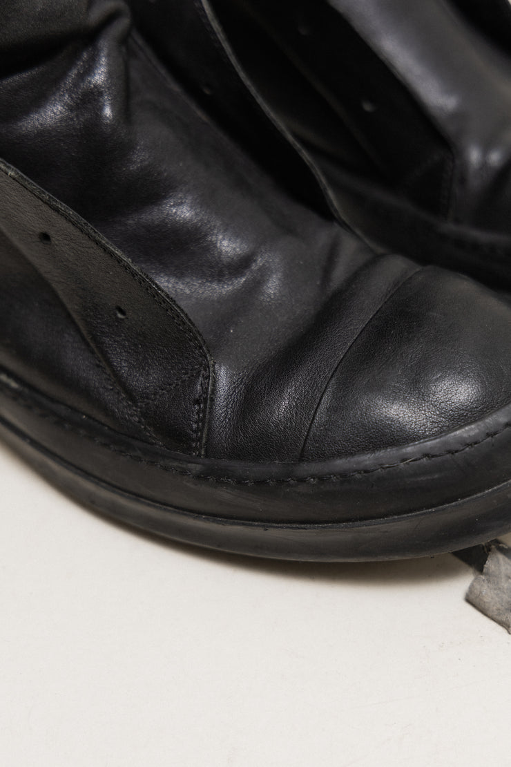 RICK OWENS - Mega tongue leather Ramones L'OBSCUR RICK OWENS - Mega tongue leather Ramones L'OBSCUR
