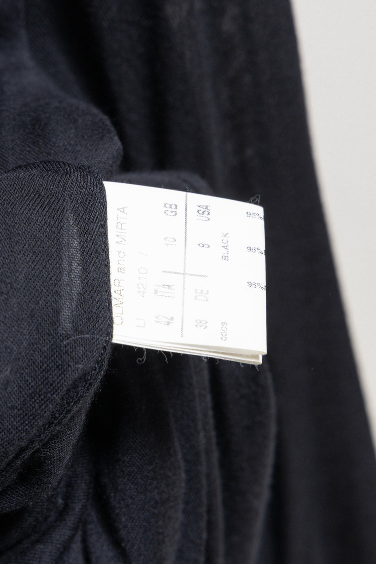 RICK OWENS LILIES - Late 2000's Soft jersey jacket with zipper