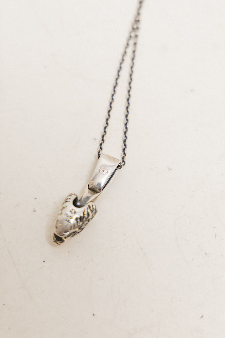 YOHJI YAMAMOTO GOTHIC - Silver 950 Wolf pendant necklace