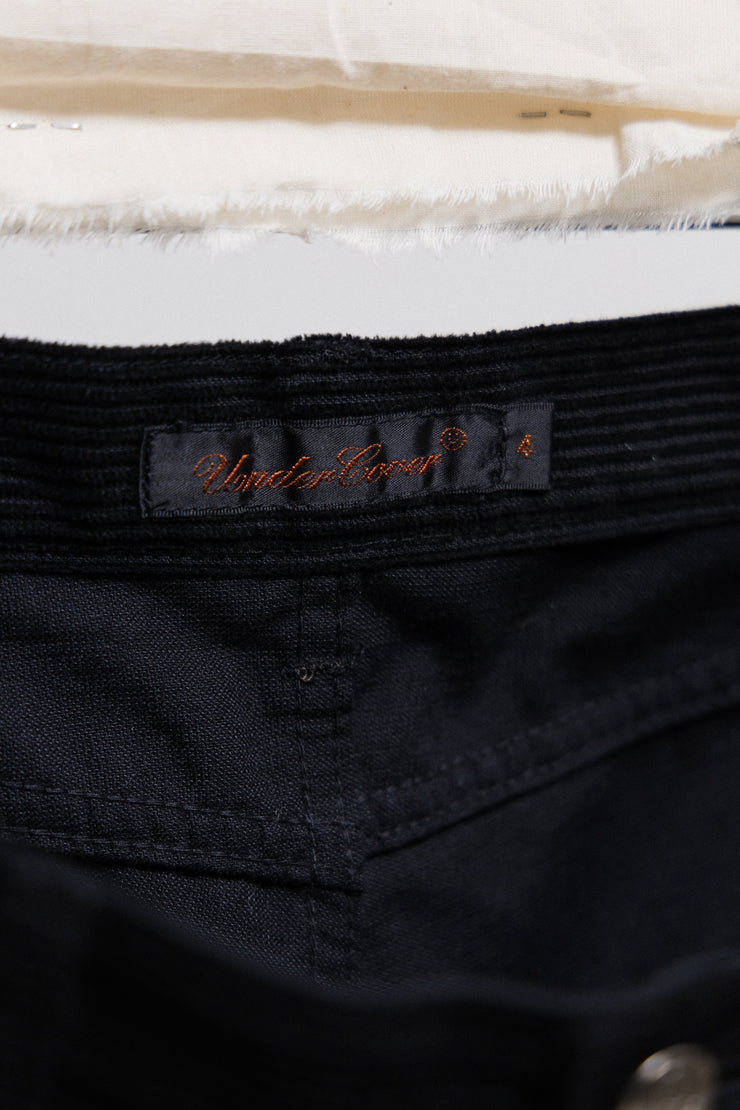 UNDERCOVER - FW05 "Arts and Crafts" Horizontal corduroy pants