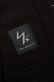 YOHJI YAMAMOTO Y'S FOR MEN - 3B Wool and linen jacket with frayed edges (early 00's)