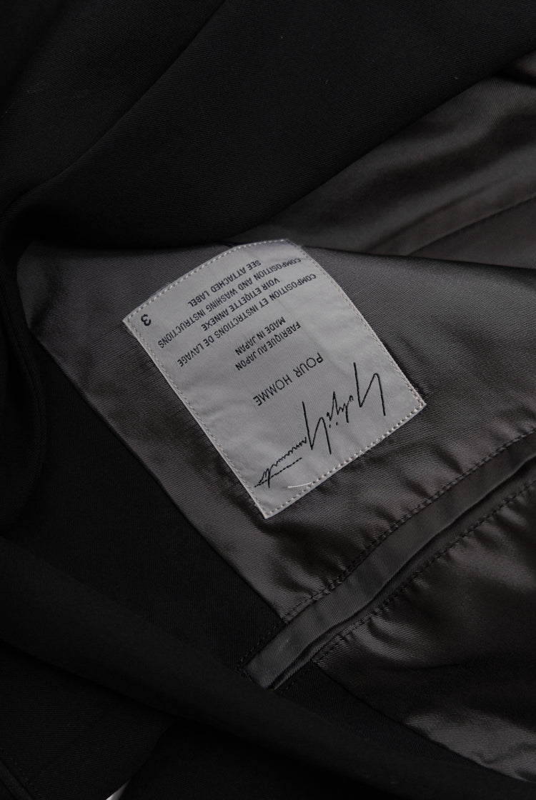YOHJI YAMAMOTO POUR HOMME - SS09 Gabardine wool and silk YOHJI YAMAMOTO POUR HOMME - SS09 Gabardine wool and silk