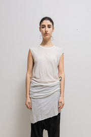 RICK OWENS - SS03 "SUKERBALL" Long cotton dress top