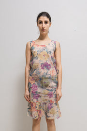 JUNYA WATANABE - FW00 "Techno-Couture" Transparent floral dress