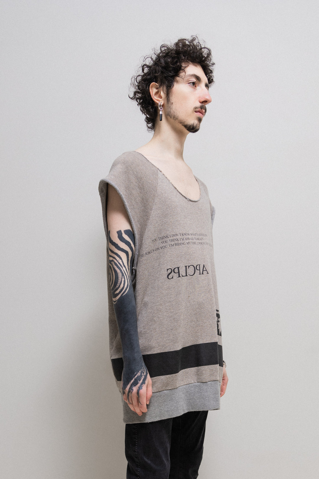 トップス JULIUS - 07SS damage cutsew archive JULIUS - 07SS damage cutsew archive