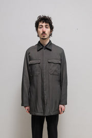 YOHJI YAMAMOTO Y'S FOR MEN - Wool and nylon jacket with warm lining