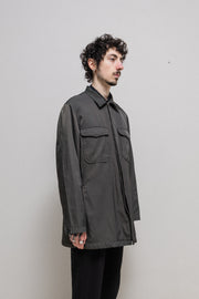 YOHJI YAMAMOTO Y'S FOR MEN - Wool and nylon jacket with warm lining