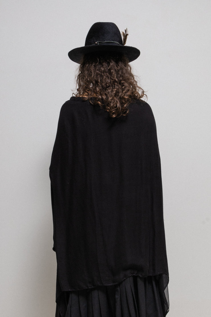 YOHJI YAMAMOTO - SS13 Double layer light jacket with long sides