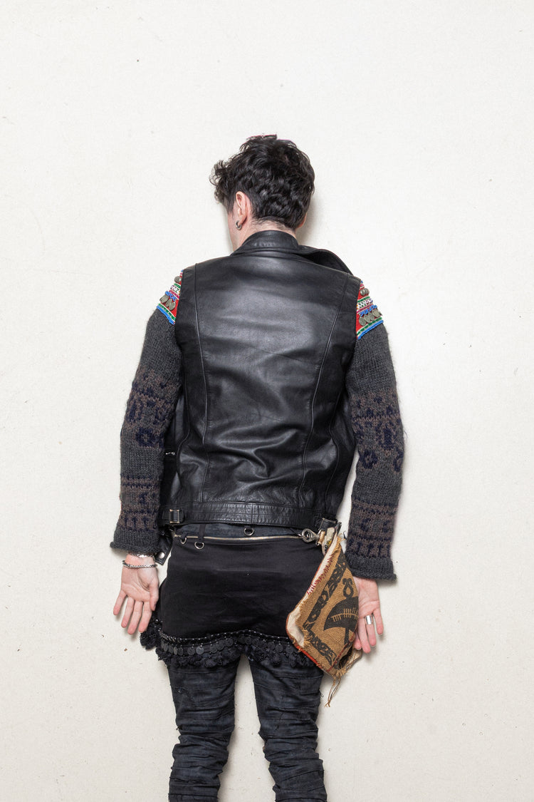 UNDERCOVER 09 AW docking fur jaket レザー UNDERCOVER - FW09 