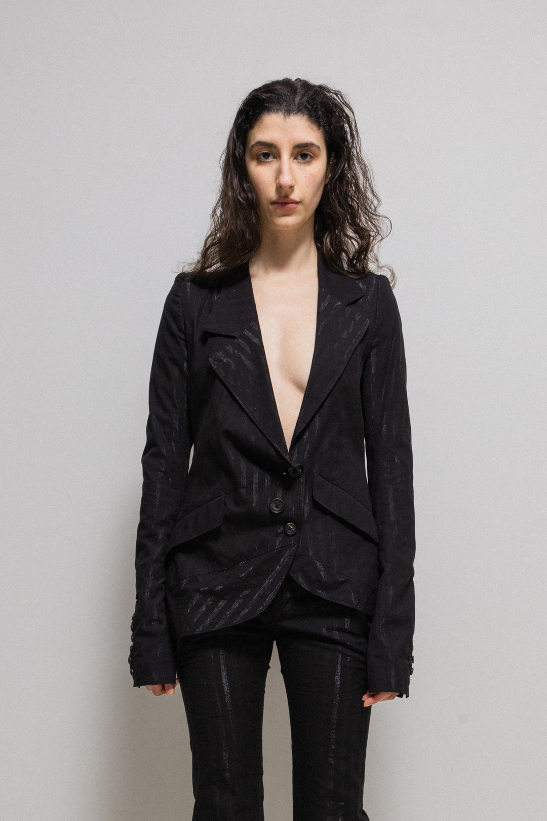 IF SIX WAS NINE - JK-Escargot glitter pinstripe costume set
