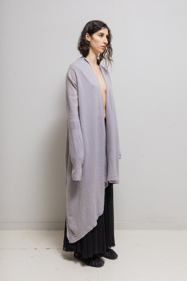 RICK OWENS - FW09 Palais Royal cashmere goat lilac cardigan