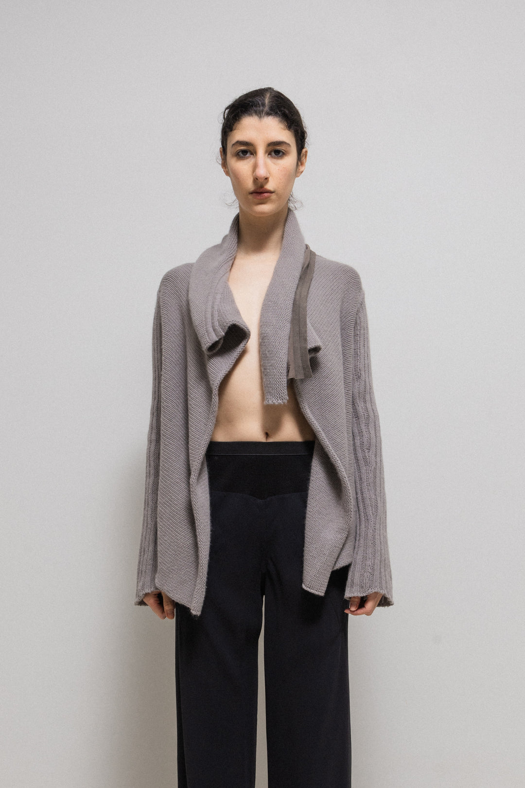 【Rick Owens】07ss White Cardigan archive vaniitas-vintage-Rick-Owens-