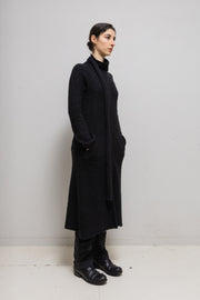 UNDERCOVER - FW06 "GURU-GURU" Angora wool long jacket with scarf collar