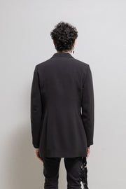 ANN DEMEULEMEESTER - 4 buttons light costume jacket