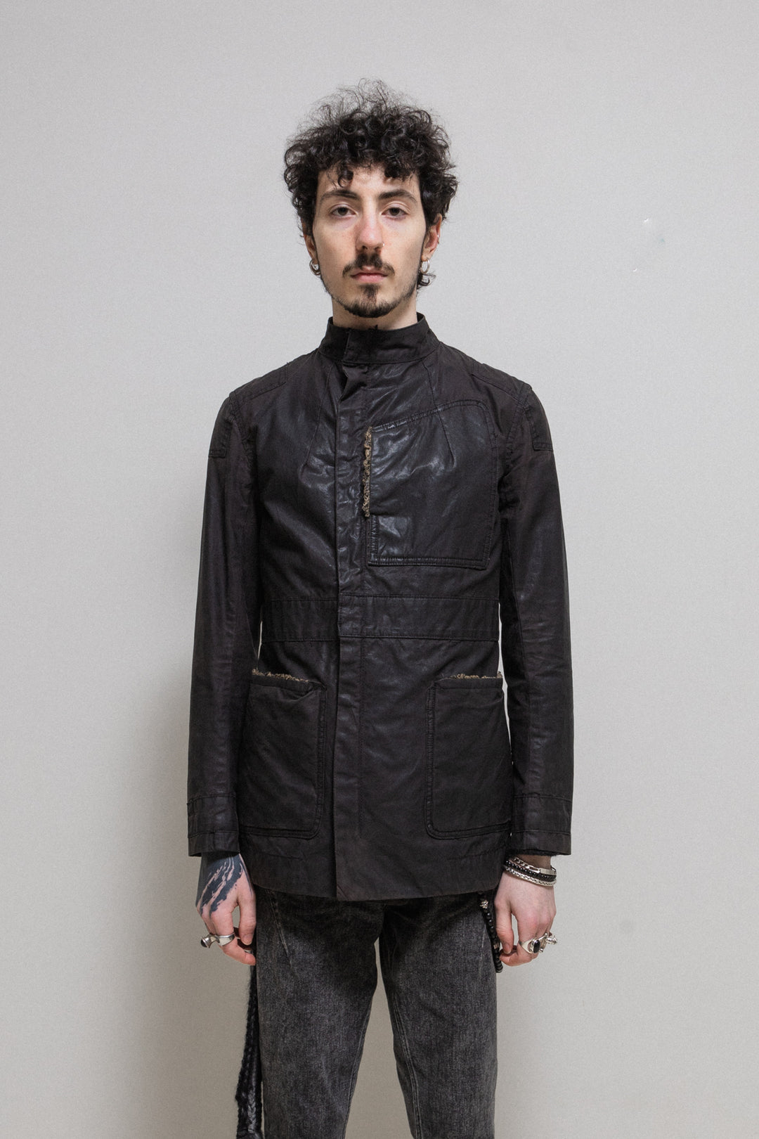 documentedd | *sold* Rick Owens FW01 Slab Multi-Layered