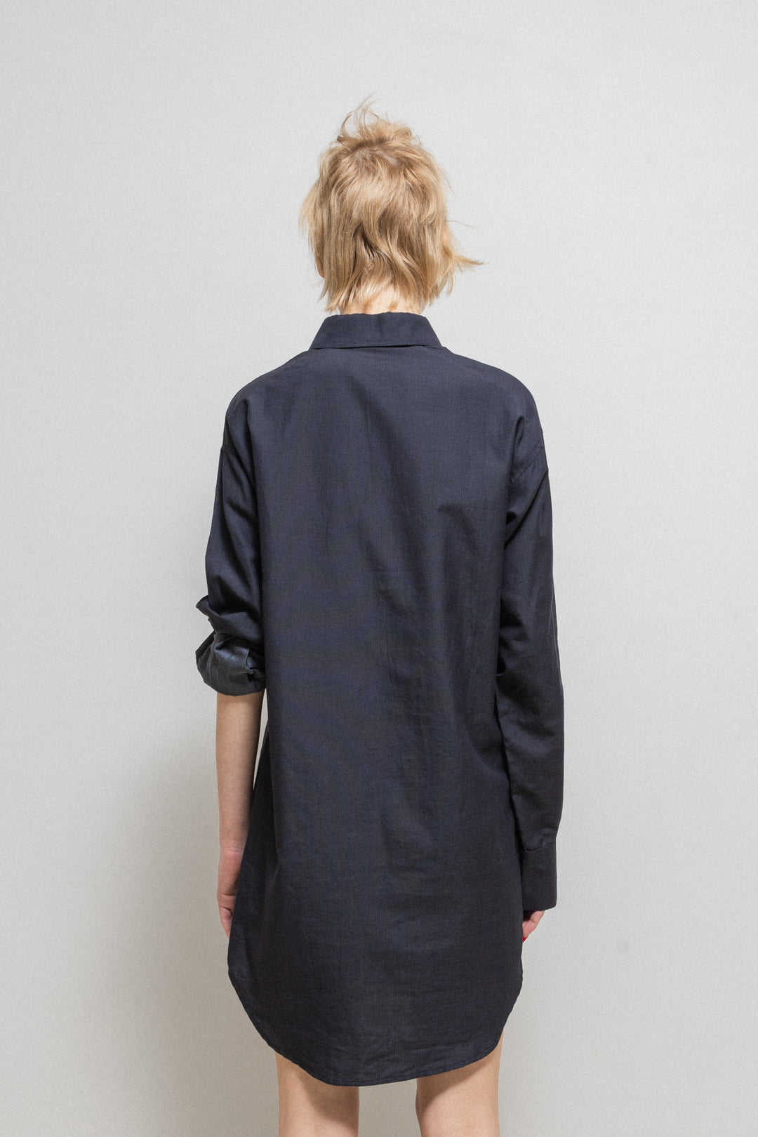 A.F VANDEVORST - FW16 Patterned long cotton shirt with cuff