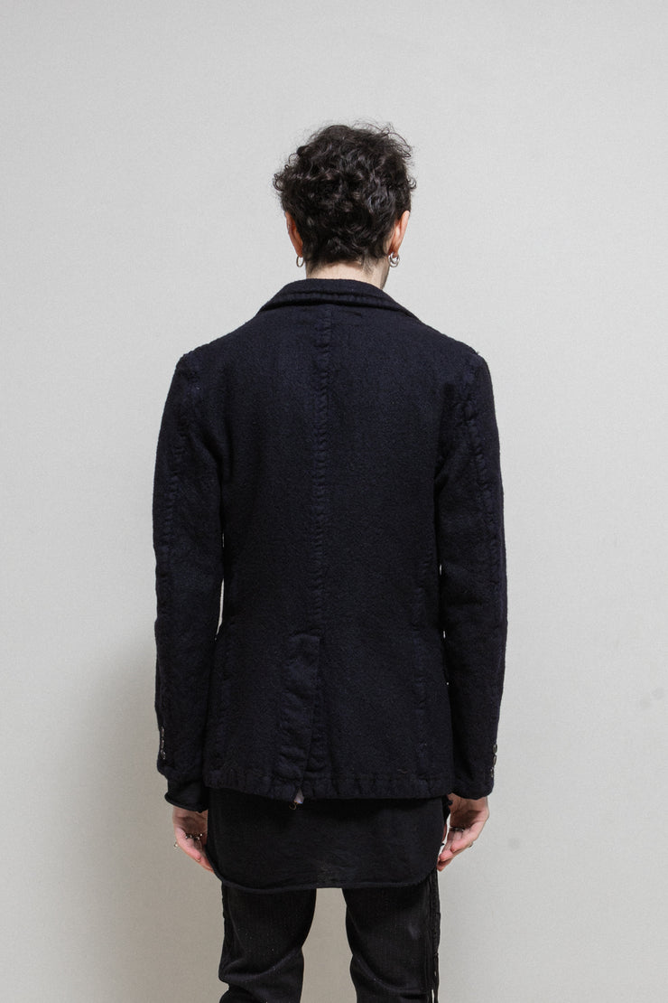 COMME DES GARCONS HOMME - FW06 Two button boiled wool jacket