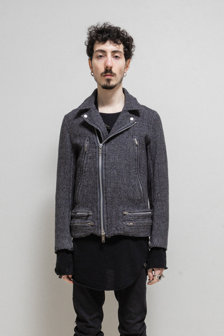 UNDERCOVER - FW13 "Anatomi Couture" Wool jacket with zipper details