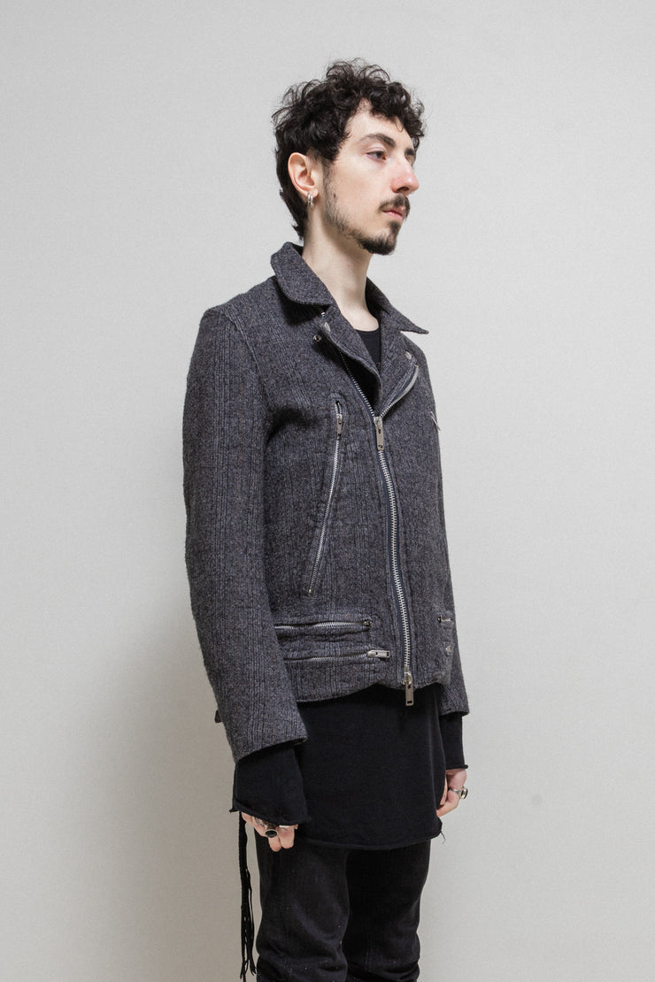 UNDERCOVER - FW13 "Anatomi Couture" Wool jacket with zipper details