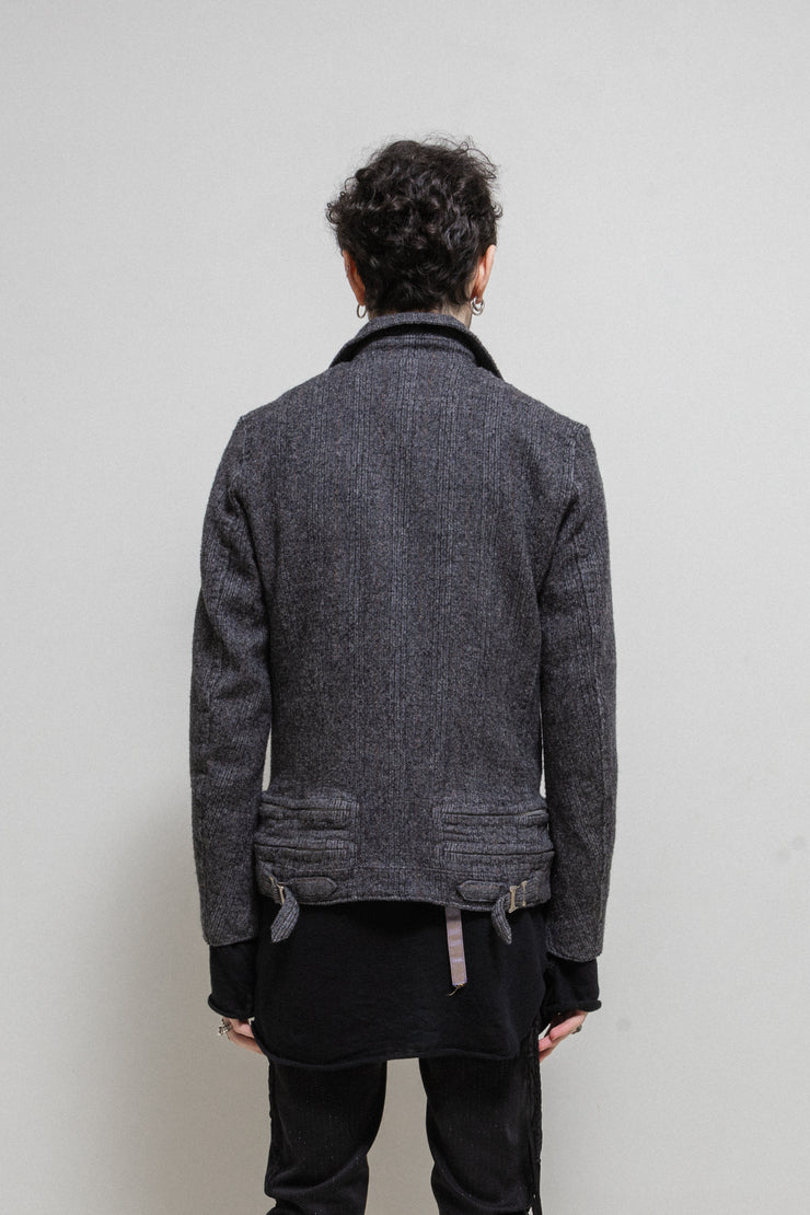 UNDERCOVER - FW13 "Anatomi Couture" Wool jacket with zipper details