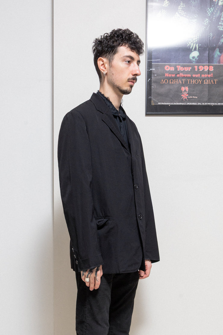 Y'S FOR MEN - Early 00's Gabardine wool costume jacket – L'OBSCUR