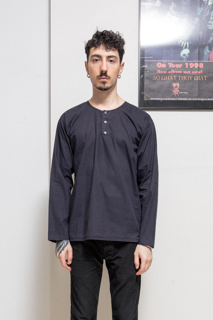 PAUL HARNDEN SHOEMAKERS - Cotton shirt with collar buttoning – L
