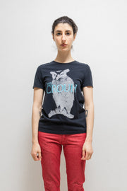 UNDERCOVER - SS06 "T.To the Universe" "The Crouh" krautrock graphic tee