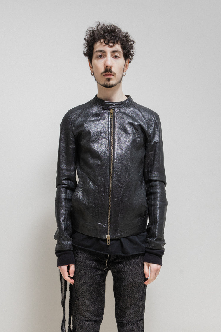 ジャケット・アウター 00s rick owens mouton leather jacket y2k 00s rick owens leather jacket biker レザー - メルカリ