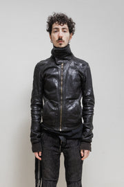 RICK OWENS - FW08 "STAG" Intarsia lamb leather jacket