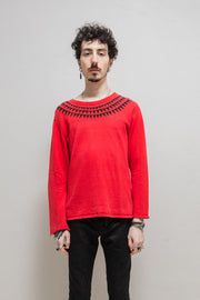 UNDERCOVER - SS05 "But Beautiful II" Cotton giz sweater