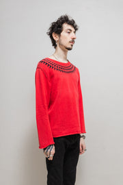 UNDERCOVER - SS05 "But Beautiful II" Cotton giz sweater