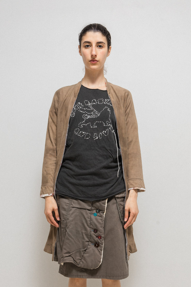 UNDERCOVER - FW04 "But Beautiful" Reversible patterned zip up vest