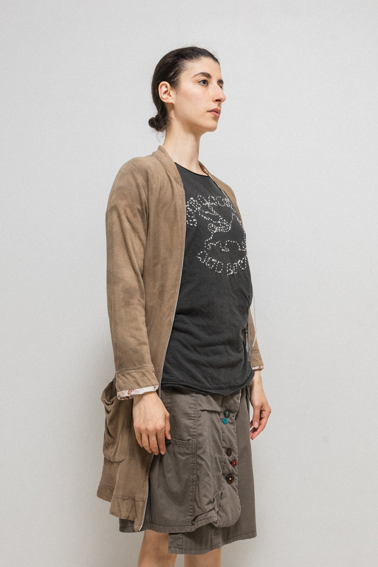 UNDERCOVER - FW04 "But Beautiful" Reversible patterned zip up vest