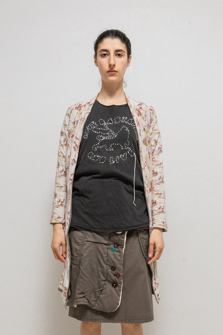 UNDERCOVER - FW04 "But Beautiful" Reversible patterned zip up vest