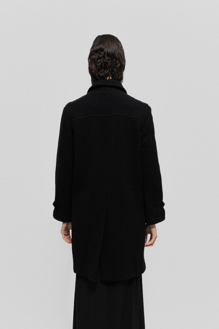 COMME DES GARCONS ROBE DE CHAMBRE - FW01 Textured wool coat