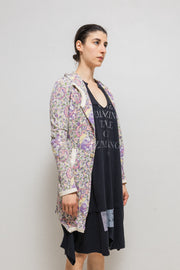 UNDERCOVER - SS06 "T" Psychedelic pattern t-shirt rebuilt jacket (runway)