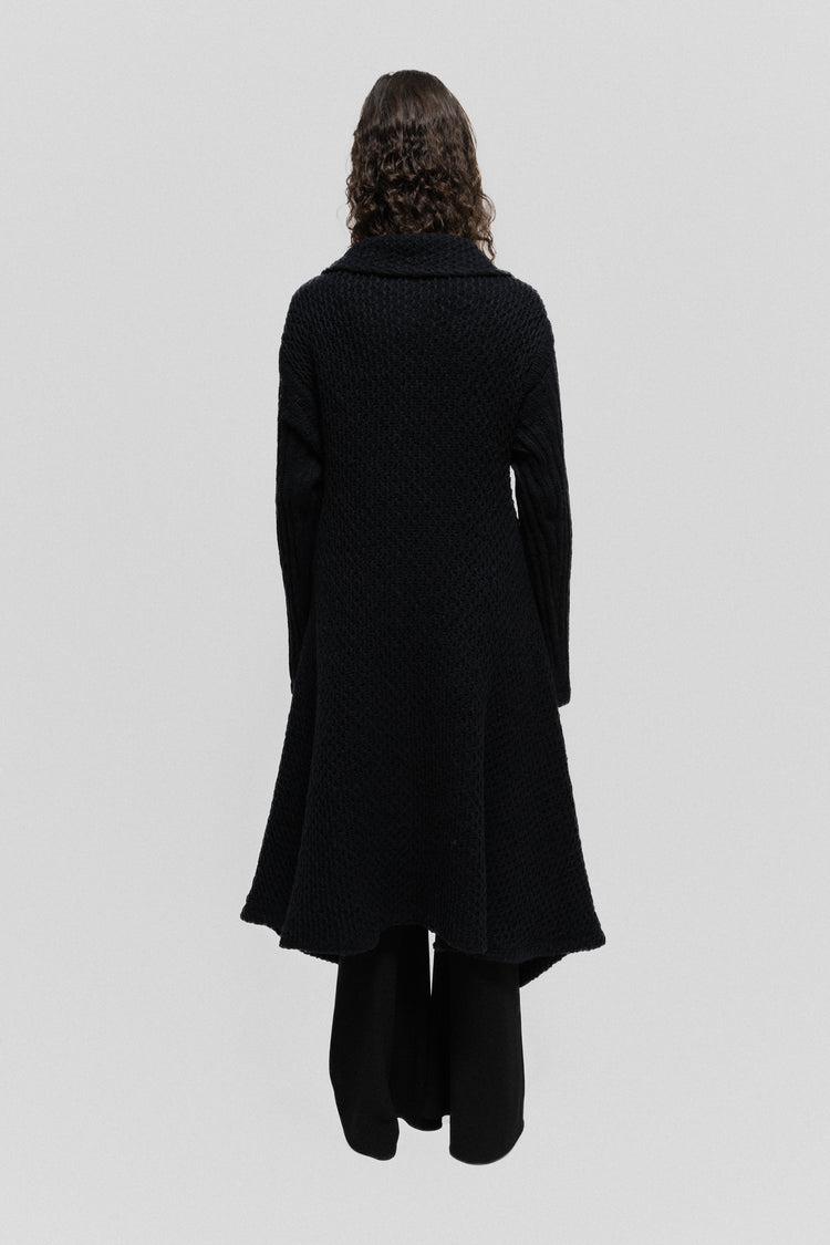 コート RICK OWENS Woman Coat Black RP01E7717LTP 09 RICK OWENS - JACKETS - Rick Owens
