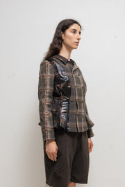 UNDERCOVER - FW00 "Melting Pot" Checkered jacket made out of 5 fabrics