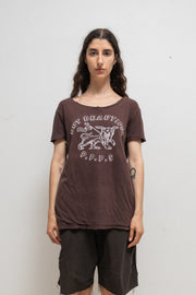 UNDERCOVER - FW04 "But beautiful" Patti Smith Love Rastafari plush tee