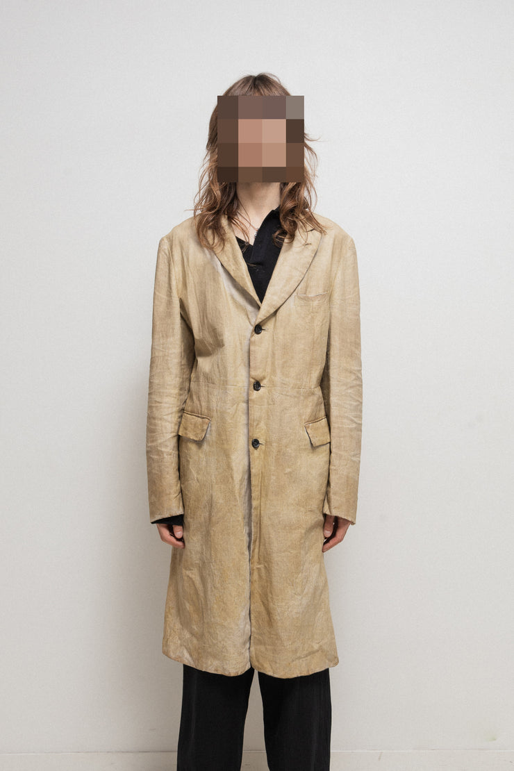 04SS COMME des GARCONS HOMME リネンジャケット COMME des GARCONS HOMME（コム デ ギャルソン・オム）の